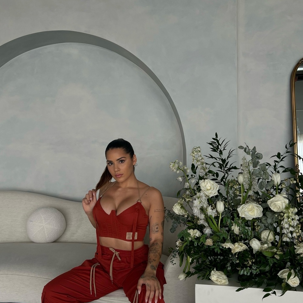 Pretty little thing Red Two-Piece Set